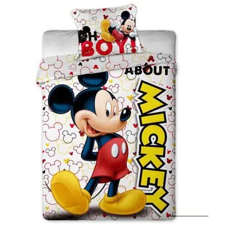Disney Mickey mikro vlakna navlaka za poplun krevet 90cm fotografija proizvoda