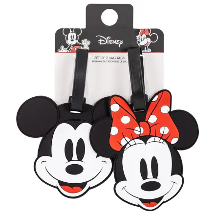 Disney Mickey & Minnie set od 2 etikete za prtljagu fotografija proizvoda