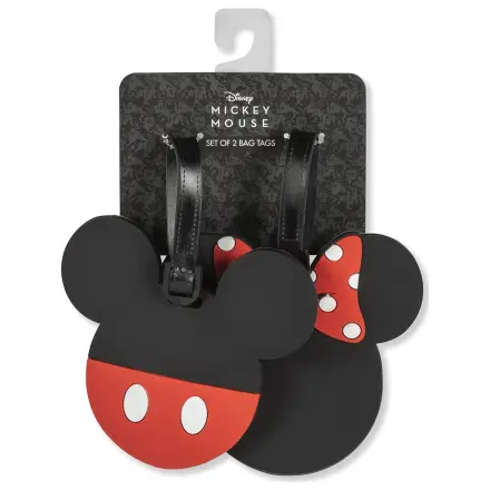 Disney Mickey & Minnie set od 2 oznake za prtljagu fotografija proizvoda