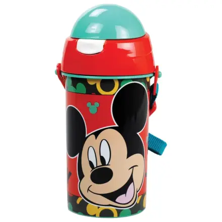 Disney Mickey Mouse Oh Boy plastična boca za vodu sa slamkom i vezicom 500 ml fotografija proizvoda