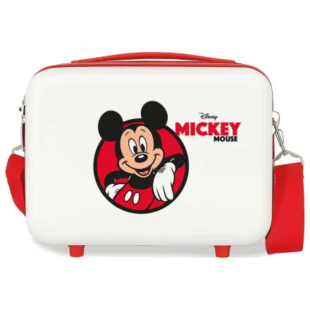 Disney Mickey Crveni ABS prilagodljivi kozmetički kovčeg 29cm fotografija proizvoda