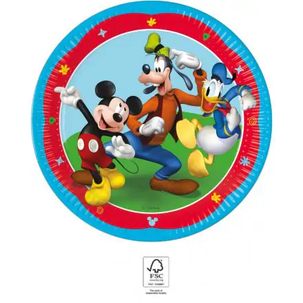Disney Mickey Rock the House papirnati tanjuri, 8 komada, 23 cm FSC fotografija proizvoda