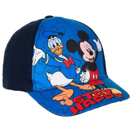Disney Mickey Mouse Stay Happy Blue dječja bejzbolska kapa 52 cm fotografija proizvoda