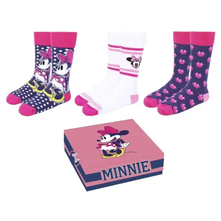 Disney Socks paket od 3 para Minnie Mouse 36-41 fotografija proizvoda