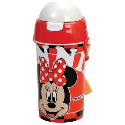 Disney Minnie Bloom plastična boca sa slamkom i vješalicom 500 ml fotografija proizvoda