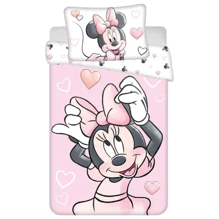 Disney Minnie Blush Pink dječja navlaka za poplun za mališane fotografija proizvoda