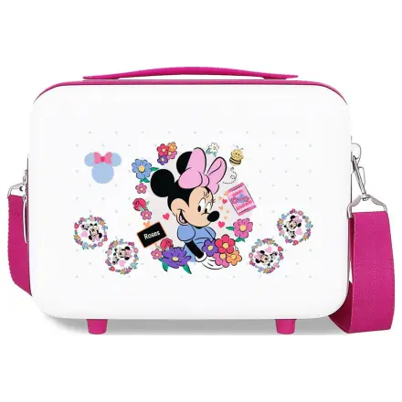 Disney Minnie Flowers ABS prilagodljivi kozmetički kovčeg 29cm fotografija proizvoda