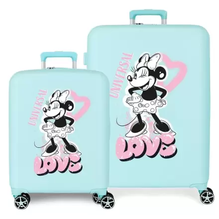 Disney Minnie Heart ABS set od 2 putna kovčega s kotačićima termékfotója