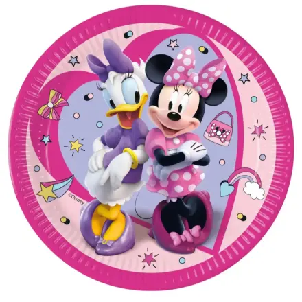 Disney Minnie Junior papirnati tanjuri 8 komada 23 cm FSC fotografija proizvoda