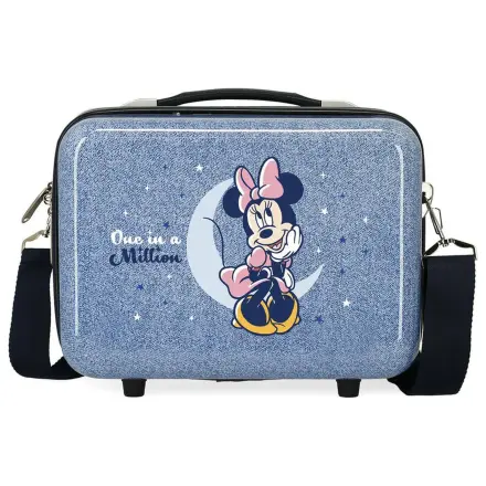 Disney Minnie One In A Million Denim ABS prilagodljivi kozmetički kufer 29 cm fotografija proizvoda