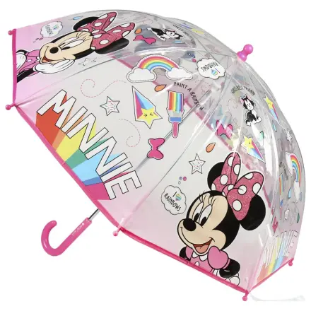 Disney Minnie Paint Kids Transparent kišobran Ø71 cm fotografija proizvoda