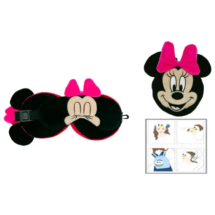 Disney Minnie jastuk za putovanje + maska fotografija proizvoda