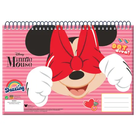 Disney Minnie Wink A/4 Spiralna skicirka, 30 listova fotografija proizvoda