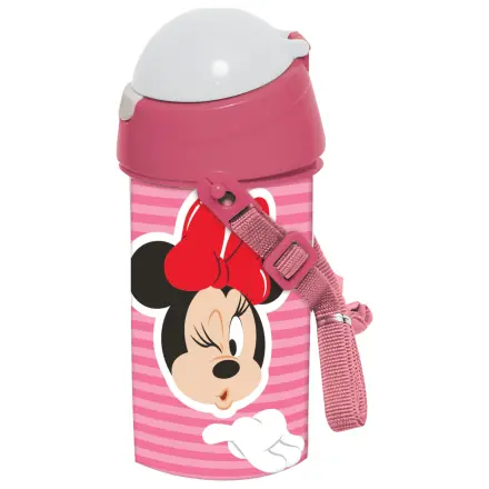 Disney Minnie Wink plastična boca za vodu sa slamkom i vješalicom 500 ml fotografija proizvoda