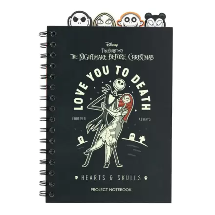 Disney Nightmare Before Christmas A5 bilježnica fotografija proizvoda