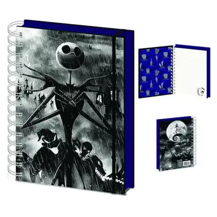 Disney Nightmare Before Christmas A5 lentikularna bilježnica termékfotója