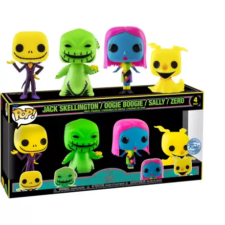 Disney POP! Movies Vinilna Figura Set od 4 Nightmare before Christmas (EMEA) 9 cm termékfotója