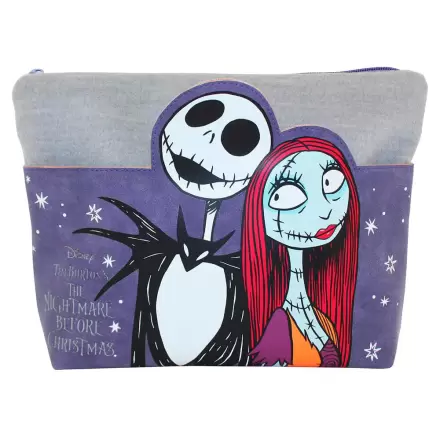 Nightmare Before Christmas Kozmetička Torbica Jack & Sally Purple termékfotója