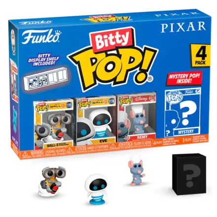 Disney Pixar Bitty Funko POP! Vinilna figura 4-Pack Wall-E termékfotója