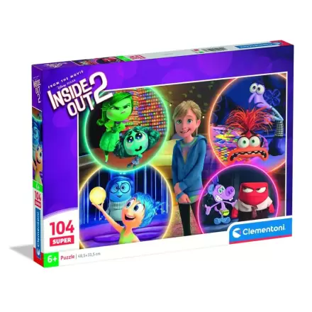 Disney Pixar Inside Out 2 super puzzle 104 komada termékfotója