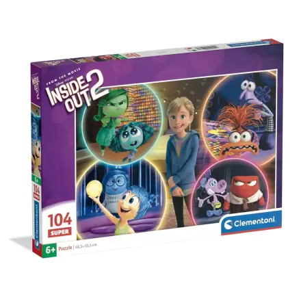 Disney Pixar Inside Out 2 super puzzle 104 komada termékfotója