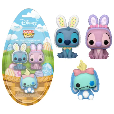 DISNEY Džepni Funko POP! Lilo & Stitch (3 komada) fotografija proizvoda