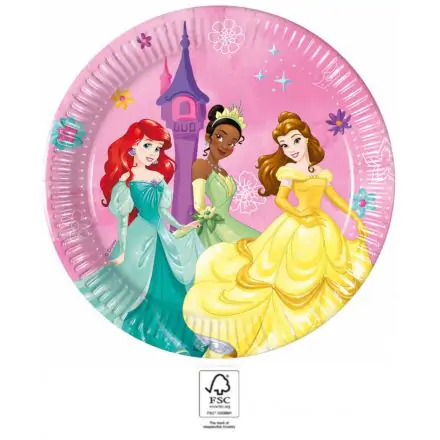 Disney Princess Live your Story, Disney Princess papirnati tanjuri 8 komada 20 cm FSC fotografija proizvoda