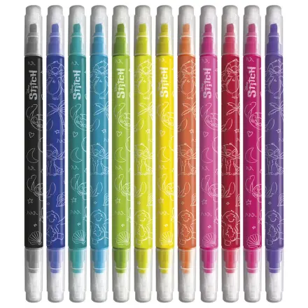 Disney Stitch set od 12 izbrisivih flomastera fotografija proizvoda