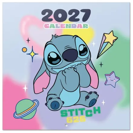Disney Stitch 2027 Zidni kalendar 30 x 30 cm fotografija proizvoda