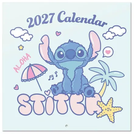 Disney Stitch 2027 Zidni kalendar 30 x 30 cm fotografija proizvoda
