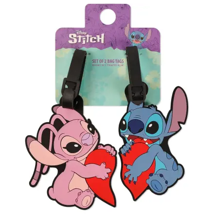 Disney Stitch & Angel set od 2 oznake za prtljagu fotografija proizvoda