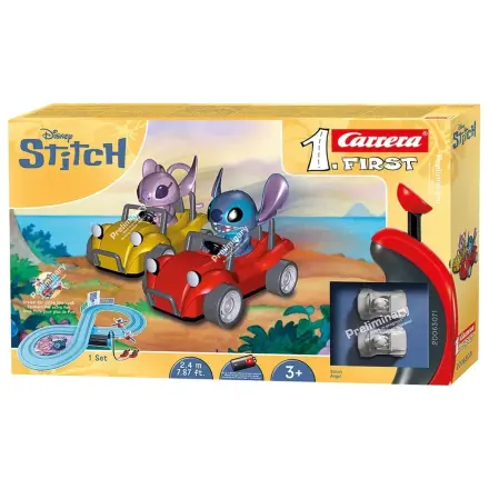 Disney Stitch Carrera First trkaća staza set Disney Stitch 2,4 inča fotografija proizvoda