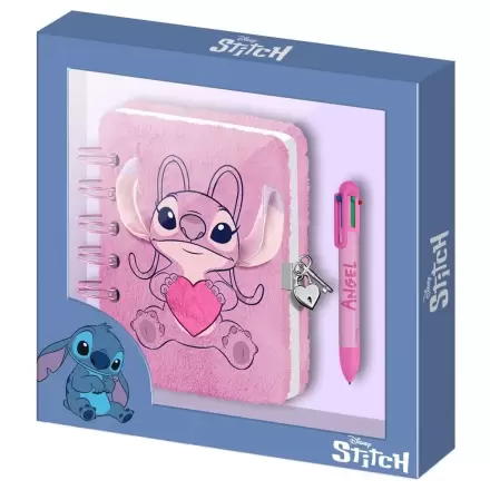 Disney Stitch Disney Angel Heart Plišani dnevnik i olovka fotografija proizvoda