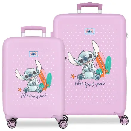Disney Stitch From Hawai ABS 2-dijelni set kofera s kotačima 55/65cm fotografija proizvoda