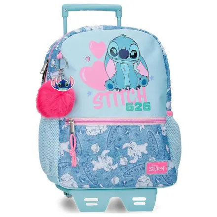 Disney Stitch Hearts torba na kotačiće 33 cm fotografija proizvoda