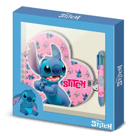 Disney Stitch dnevnik i olovka fotografija proizvoda