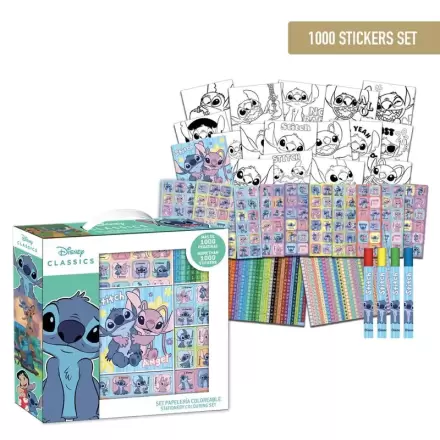 Disney Stitch set naljepnica 1000 kom termékfotója