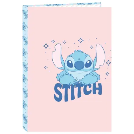 Disney Stitch Ohana A4 kartonski registrator s 4 prstena fotografija proizvoda