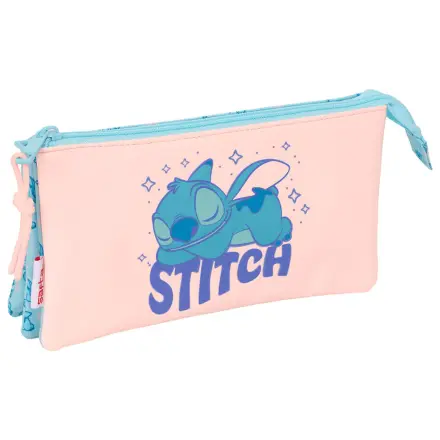Disney Stitch Ohana trostruka pernica fotografija proizvoda