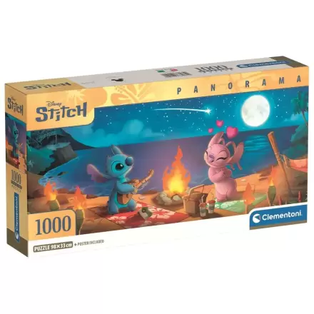 Disney Stitch panorama puzzle 1000 kom fotografija proizvoda