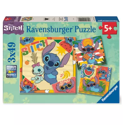 Disney Stitch puzzle 3x39 komada fotografija proizvoda