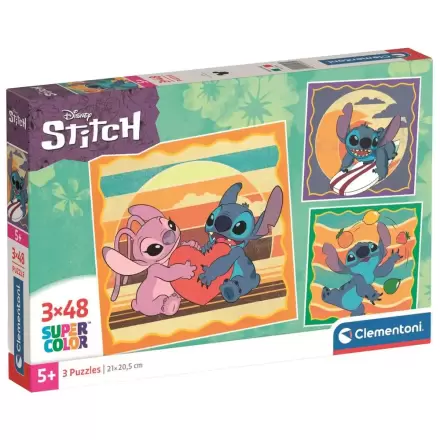 Disney Stitch puzzle 3 x 48 komada fotografija proizvoda