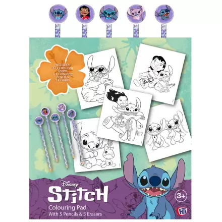 Disney Stitch bojanka s olovkama i gumicama fotografija proizvoda