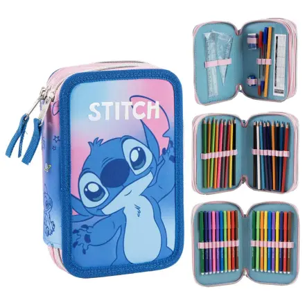 Disney Stitch trostruka pernica fotografija proizvoda