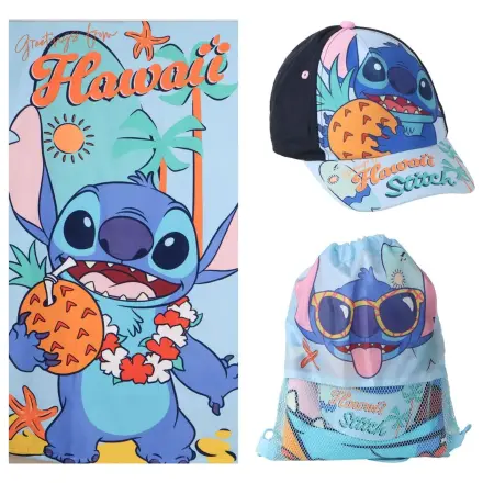 Disney Stitch ručnik + torba + kapa set fotografija proizvoda