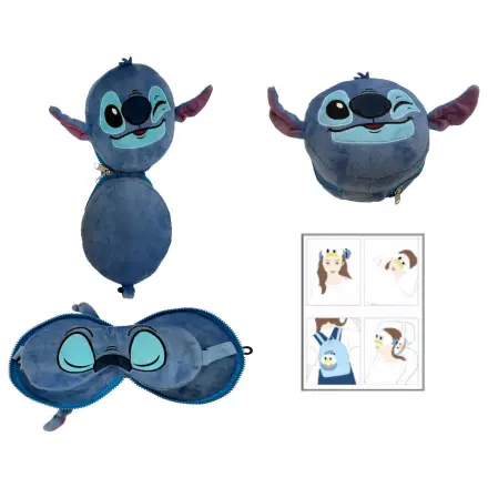 Disney Stitch jastuk za putovanje + maska fotografija proizvoda