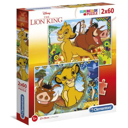 Disney The Lion King puzzle 2x60 komada fotografija proizvoda