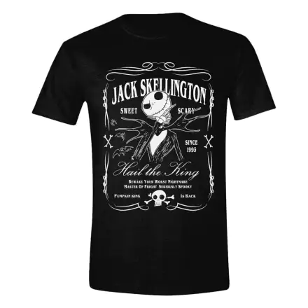 Disney The Nightmare Before Christmas Jack Skellington Label majica fotografija proizvoda