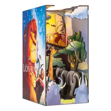 Disney Tiny Adventures Stalak za knjige Mini Diorama The Lion King 23 cm fotografija proizvoda