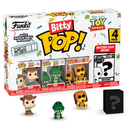 Blister pakiranje 4 figure Bitty POP Disney Toy Story Woody termékfotója